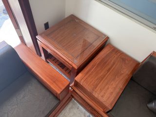 bộ sofa pháo đài gỗ hương