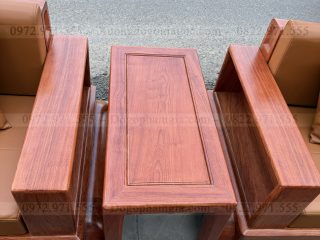 Sofa đối chân đùi gà gỗ hương đá ( SFD3 ) (a Thủy - Phú Thọ)