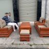 Sofa kê đối gỗ hương