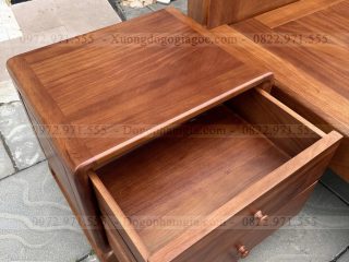 Giường hiện đại chân quỳ gỗ gõ ( GHD1 )