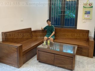 Sofa góc L vách cong gỗ hương đá ( SFL1 ) (a Vinh - Nguyễn Khoái,Lĩnh Nam,Hà Nội)