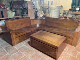 Sofa góc L vách cong gỗ hương đá ( SFL1 ) (a Vinh - Nguyễn Khoái,Lĩnh Nam,Hà Nội)