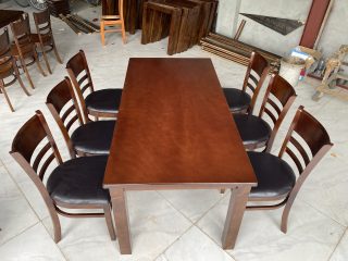 bàn ăn hình chữ nhật 6 ghế