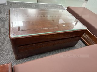 SOFA GÓC L CHÂN PHÁO GỖ GÕ ĐỎ (SFL1) (anh Hải - Hà Nội)