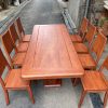 Bàn ăn hiện đại hình chữ nhật 8 ghế