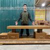 kệ tivi nguyên khối lồi giữa 2m4
